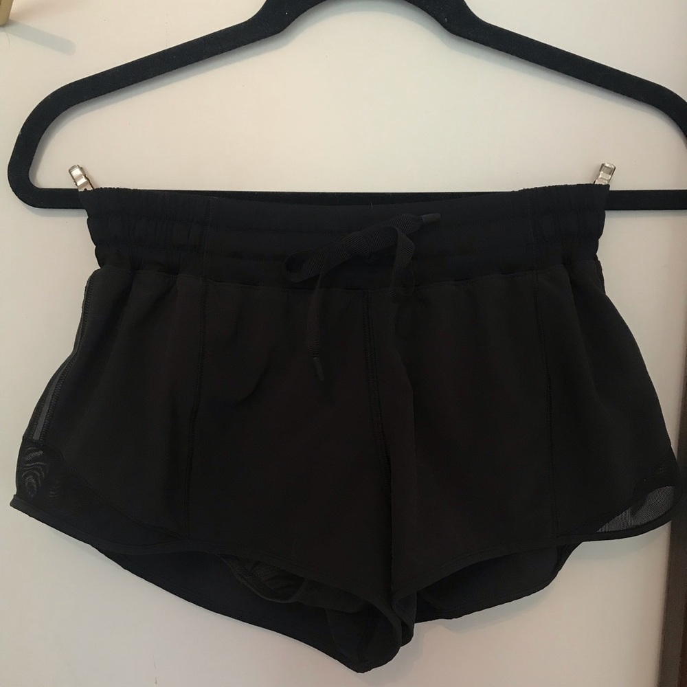 Lululemon Black running shorts
